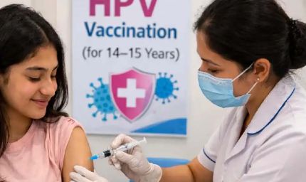 एचपीवी टीकाकरण अभियान: मध्यप्रदेश में 14 वर्ष की एक लाख से अधिक बालिकाओं का टीकाकरण हुआ पूर्ण