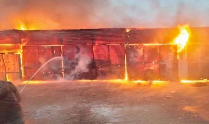 चंडीगढ़ मोबाइल मार्केट में आग का तांडव: फोटो लैब जली, कई दुकानों पर संकट के बादल