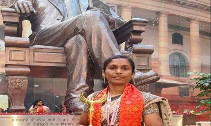 बस्तर की सरपंच जयंती कश्यप दिल्ली में हुई सम्मानित