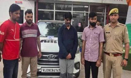 UP-दिल्ली-बिहार में 100 गाड़ियां चोरी करने वाला गैंग बेनकाब, सरगना ‘बकरा’ मुठभेड़ के बाद गिरफ्तार