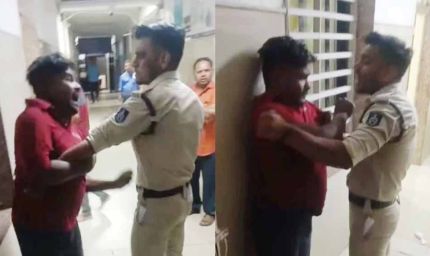 दमोह जिला अस्पताल में बवाल, जेल प्रहरी की वर्दी फाड़ने की कोशिश; वीडियो वायरल, जांच शुरू