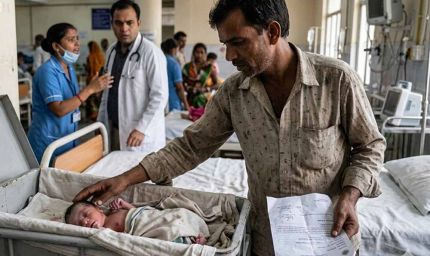 अस्पताल की बड़ी गलती: नवजात को मृत बताकर सौंपा शव, पिता ने देखा तो जिंदा था बच्चा
