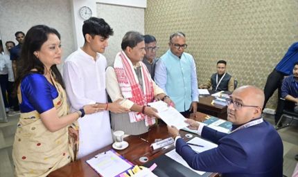 असम चुनाव: Himanta Biswa Sarma ने भरा नामांकन, 7वीं बार आजमा रहे किस्मत