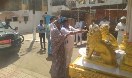 साईं बाबा की यात्रा बड़े धूमधाम से निकल गई