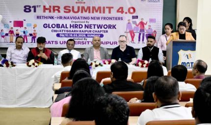 मैट्स विश्वविद्यालय में 81वीं जीएचआरडीएन बैठक के तहतHR Summit 4.0 का आयोजन, प्रमुख विशेषज्ञों की भागीदारी