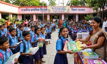 बिहार में अप्रैल से नया शैक्षणिक सत्र शुरू, 1.33 करोड़ छात्रों को मिलेंगी मुफ्त किताबें
