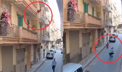 2 साल की मासूम गिरी दूसरी मंजिल से, 17 साल के युवक ने दिखाया हीरो जैसा साहस