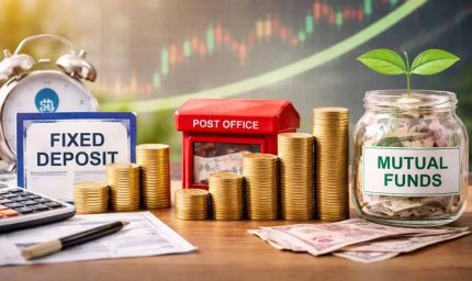 ₹1 लाख कहां लगाएं? FD, KVP या Mutual Fund—किसमें मिलेगा सबसे ज्यादा फायदा