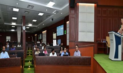 रायपुर : विभागों से डेटा समन्वय हेतु कार्यशाला सम्पन्न : विभागों के डाटा में एकरूपता होना जरूरी