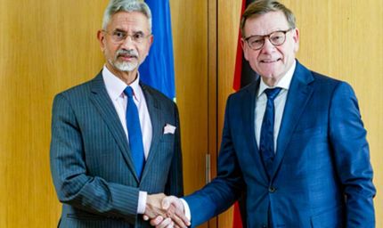 पश्चिम एशिया तनाव पर भारत-জर्मनी की अहम बैठक, एस जयशंकर और वेडफुल के बीच गहन चर्चा