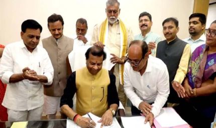 पवैया ने राज्य वित्त आयोग अध्यक्ष का कार्यभार संभाला, डिप्टी CM और मंत्रियों की मौजूदगी में हुआ समारोह