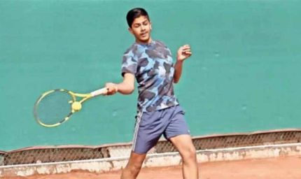 उत्तर प्रदेश के ऋषि यादव एआईटीए टेनिस के प्री क्वार्टर फाइनल में