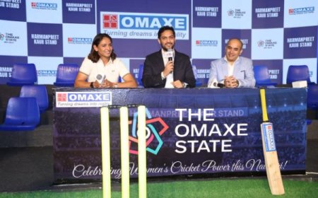 द्वारका में ‘द ओमैक्स स्टेट’ में बना भारत का पहला ‘पिंक स्टैंड’, हरमनप्रीत कौर के नाम समर्पित