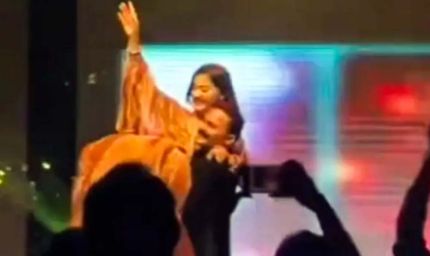 IPS केके बिश्नोई ने रिंग सेरेमनी में ASP अंशिका को गोदी में उठाया, प्यार करेगी गाने पर डांस से जीता दिल