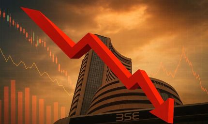 9 लाख करोड़ स्वाहा... फिर आज शेयर बाजार क्रैश, सेंसेक्स 1700 अंक लुढ़का