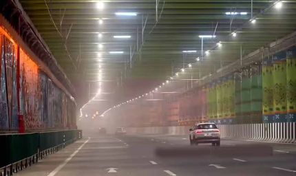 द्वारका एक्सप्रेसवे टनल में भारी जाम: 5 मिनट का सफर अब 30 मिनट में