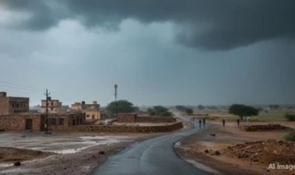 राजस्थान में पश्चिमी विक्षोभ के सक्रिय होने से बदला मौसम और गेहूं सरसों की रबी फसलों पर मंडराया बड़ा संकट