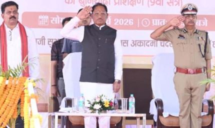 आधुनिक तकनीक के साथ संवेदनशीलता ही नई पुलिसिंग की पहचान है  - मुख्यमंत्री