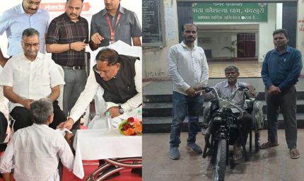 संवेदनशील नेतृत्व की मिसाल: मुख्यमंत्री साय ने दिव्यांग चंदूलाल की सुनी पुकार, मिनटों में मिला समाधान