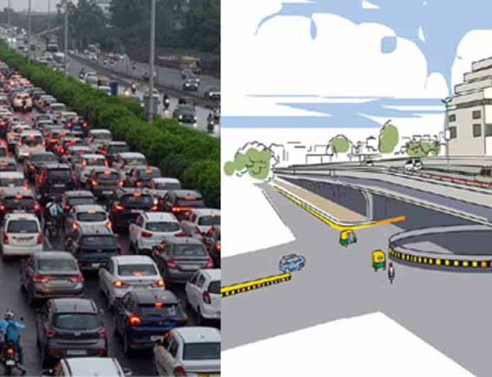 दुर्ग में ट्रैफिक जाम रोकने बनेंगे ग्रेड सेपरेटर, सूर्या मॉल और नेहरू नगर चौक बनेगा लेफ्ट फ्री