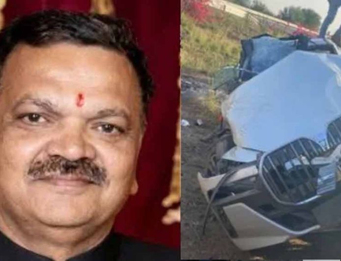 जयपुर के बिजनेसमैन वल्लभ माहेश्वरी की सड़क हादसे में मौत, दिल्ली-मुंबई एक्सप्रेसवे पर पलटी BMW