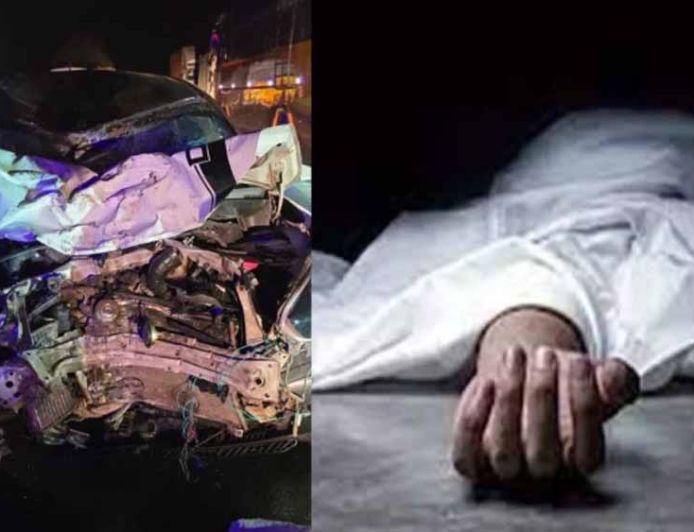 कटनी में बाइक सवार चार युवकों की मौत, घर लौटते समय कार ने मारी टक्कर