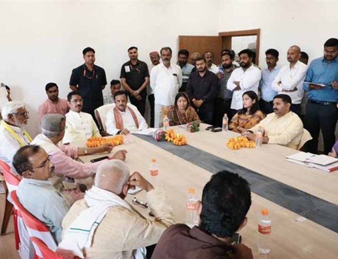 हिनौती गौधाम में मास्टर प्लान के अनुसार ही निर्माण कार्य कराये जायें : उप मुख्यमंत्री  शुक्ल