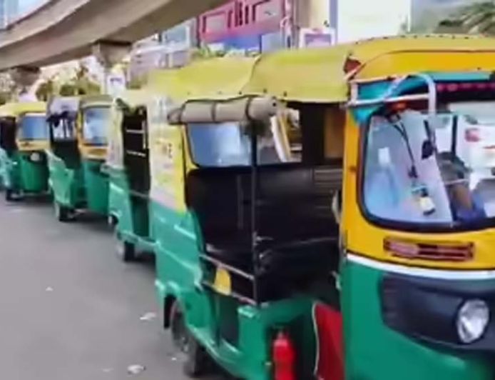 जयपुर में 5000 ऑटो बंद, ट्रांसपोर्ट व्यवस्था पर गहराया संकट