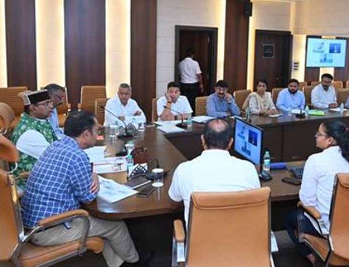 मंत्री  सारंग ने एशियन गेम्स के लिये तैयारियाँ की शुरू