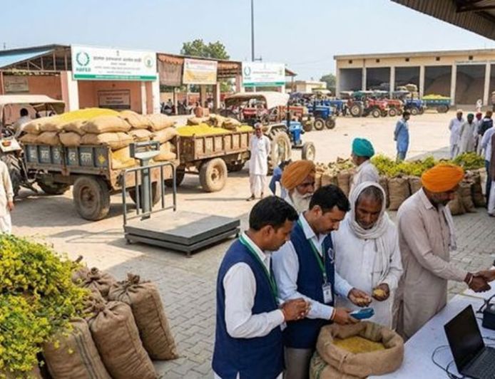 हरियाणा में आज से सरसों की सरकारी खरीद शुरू, ₹6200 MSP तय, मंडियों में बायोमेट्रिक्स और गेटपास की तैयारी