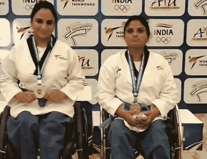 इंदौर की बेटी सपना शर्मा ने जीता पैराताइक्वांडो में चौथा नेशनल गोल्ड, दिव्यांगता को बनाया ताकत