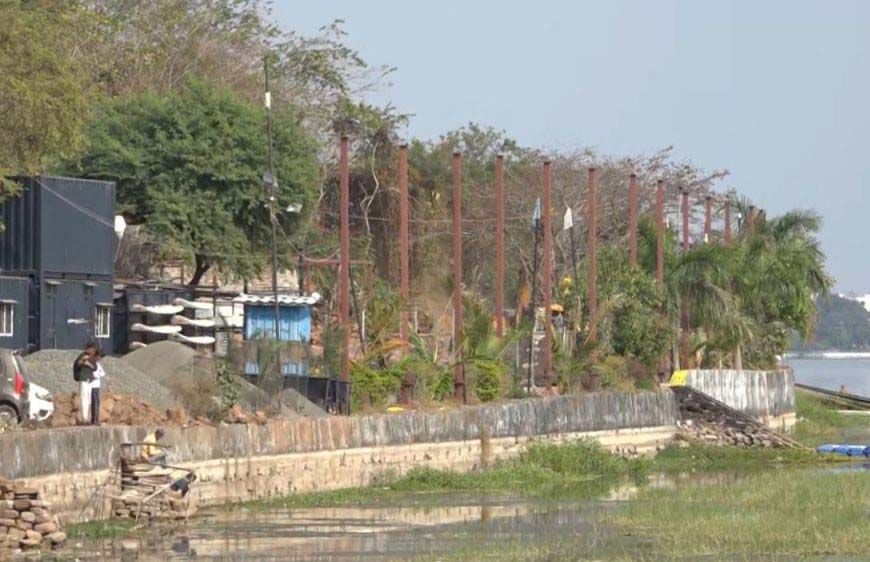 भोपाल के बड़ा तालाब पर 'बड़ों' का कब्जा, कांग्रेस विधायक के संस्थान सहित VIP निर्माणों पर लगा लाल निशान