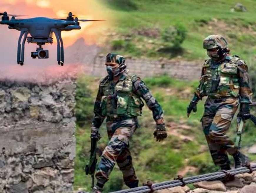 ईरान में जंग के बीच पाकिस्तान ने भारत में भेजे ड्रोन, सेना ने फायरिंग से दिया जवाब