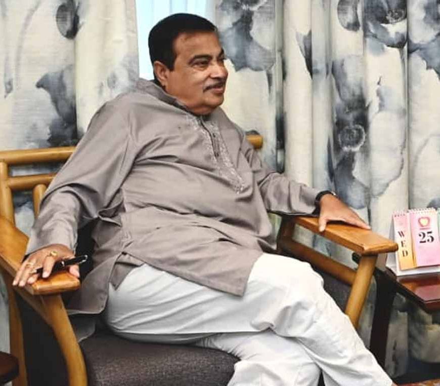 केंद्रीय परिवहन मंत्री  नितिन गडकरी से मिले उपमुख्यमंत्री  विजय शर्मा