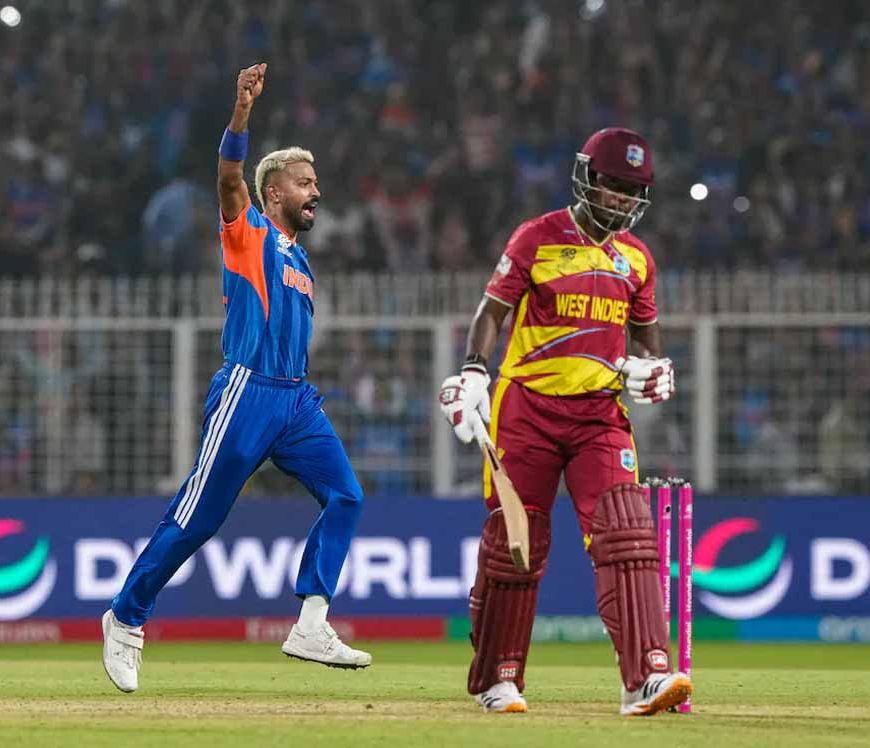 स्टइंडीज का पलटवार, भारत के सामने 196 रन का चुनौतीपूर्ण लक्ष्य