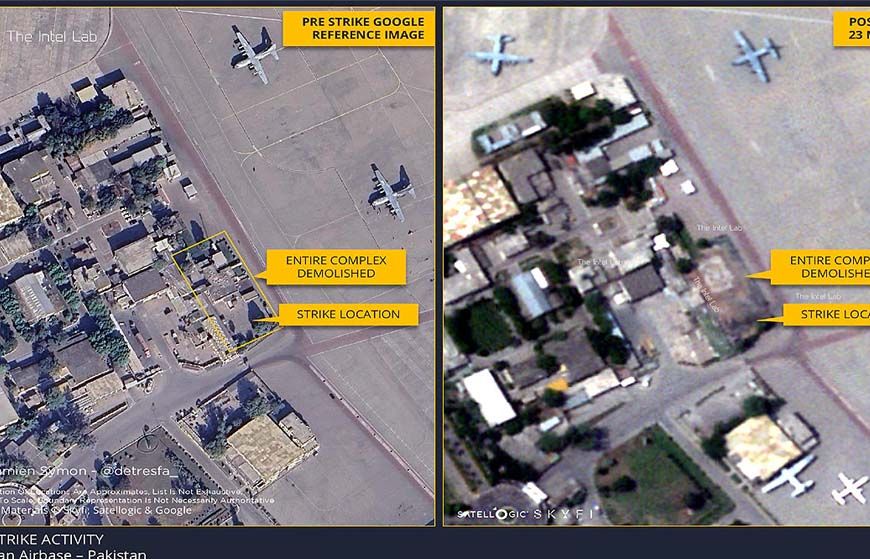 इंडियन हमले के बाद भी सीमेंट सूखा नहीं, अफगानियों ने फिर से खोद दिया PAK का नूर खान बेस