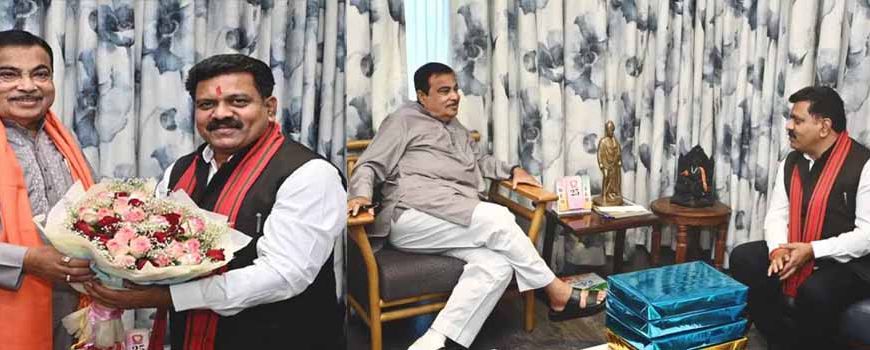 NH-30 के 122 किमी हिस्से को 4-लेन करने का प्रस्ताव, डिप्टी सीएम विजय शर्मा ने केंद्रीय मंत्री गडकरी से की मुलाकात