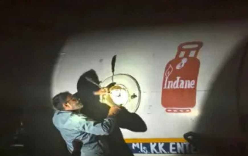 दौसा में गैस टैंकर का वाल्व फटा, मची अफरा-तफरी; जयपुर टीम की मुस्तैदी से बड़ा हादसा टला