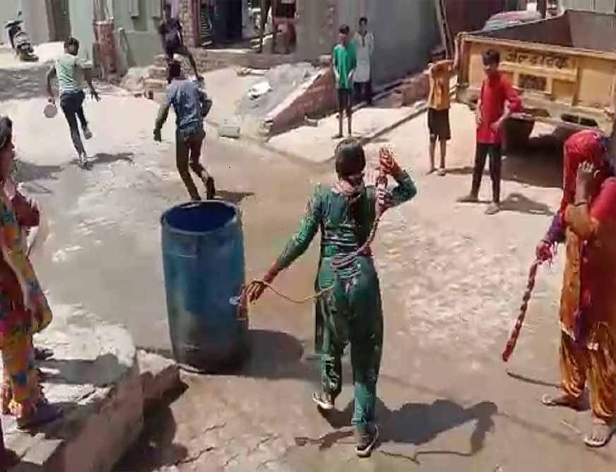 हरियाणा में बैजलपुर की ‘कोरड़ा होली’ बनी पहचान, देवर-भाभी की 22 साल से अनोखी फाग का संगम