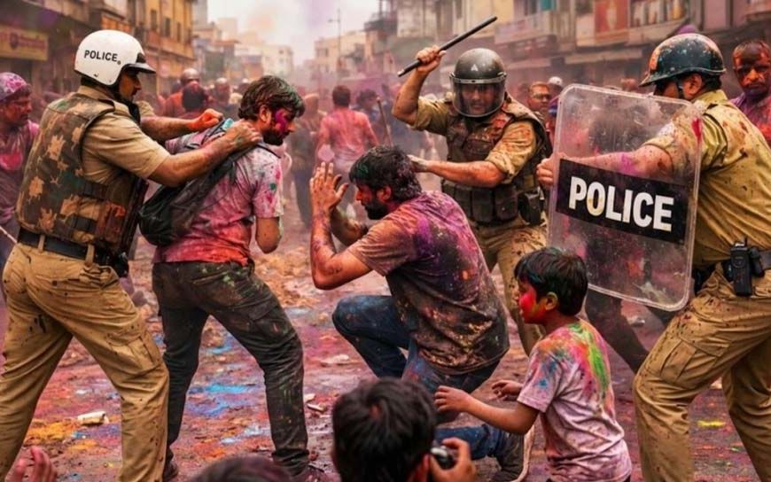 होली पर हुड़दंग से बचने के लिए पुलिस की तैयारी, ड्रोन निगरानी, 60 पॉइंट पर जिग-जैग बैरियर और एलआईयू अलर्ट