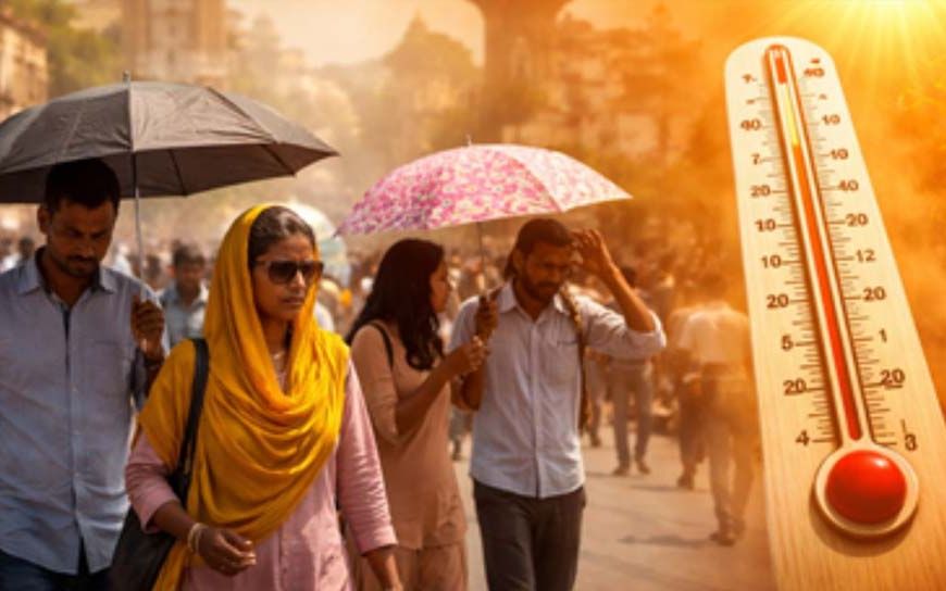 प्रदेश में बढ़ी गर्मी, कई जिलों में पारा 33 पार, फतेहपुर रहा सबसे गर्म शहर