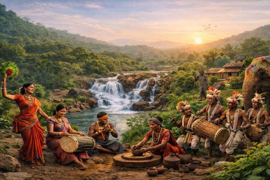 रायपुर : छत्तीसगढ़: नक्सल छाया से पर्यटन हब तक की शानदार यात्रा