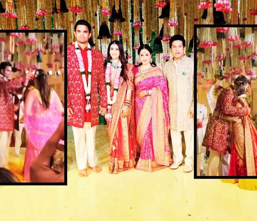 Arjun Tendulkar की शादी में सजा सितारों का मेला, MS Dhoni-Gautam Gambhir समेत कई दिग्गज पहुंचे