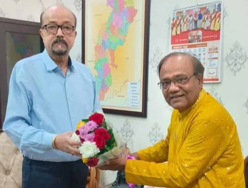 कुलपति प्रो. मनोज दयाल ने राज्यपाल से की सौजन्य भेंट