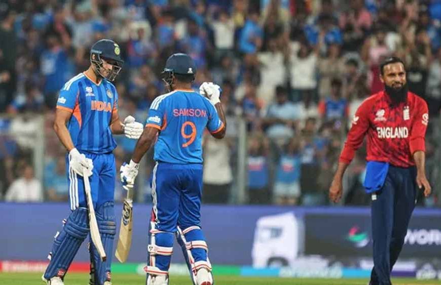 सेमीफाइनल में भारत का दमदार प्रदर्शन, इंग्लैंड के खिलाफ ठोके 253 रन