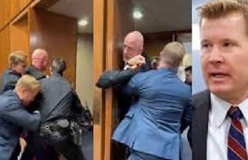 ईरान पर हमले का विरोध पड़ा भारी: इजरायल समर्थक US सांसद ने पूर्व सैनिक के हाथ तोड़े