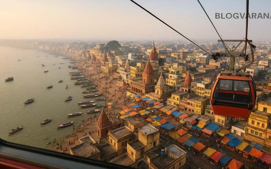 बनारस रोपवे: सिर्फ 15 मिनट में शिवमय स्टेशनों से होकर काशी विश्वनाथ दर्शन