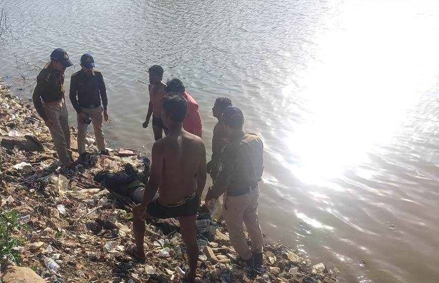 हनुमान तालाब अखड़ार में 19 वर्षीय युवक का शव मिला,2 मार्च से लापता था युवक