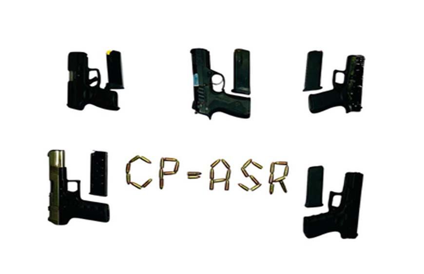 अमृतसर में पाकिस्तान से हथियार तस्करी का भंडाफोड़, 6 आरोपी अरेस्ट, 5 पिस्टल और 34 कारतूस बरामद