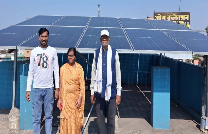 रायपुर : प्रधानमंत्री सूर्यघर मुफ्त बिजली योजना: जमुना पाण्डे का घर सौर ऊर्जा से हो रहा रोशन